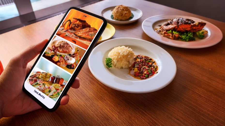 menu smartphone